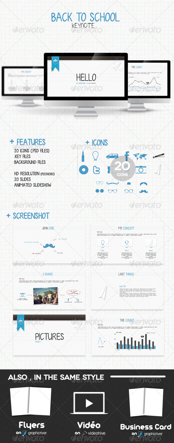 GraphicRiver Back To School Presentation 887202 GraphicRiver Back To School Presentation 887202