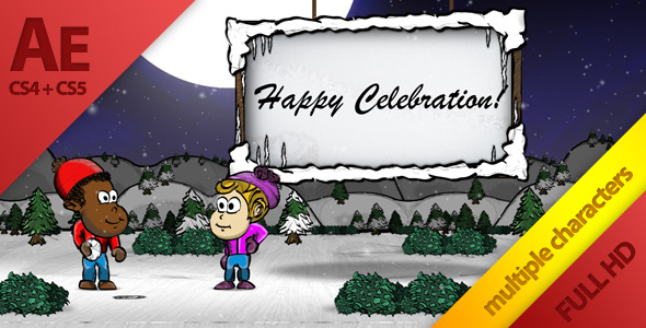 After Effects Project - VideoHive Multicultural Winter Greetings Card 904257 After Effects Project - VideoHive Multicultural Winter Greetings Card 904257