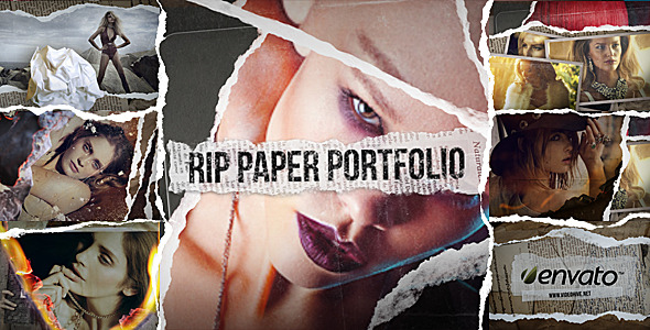 After Effects Project - VideoHive Rip Paper Portfolio 924407 After Effects Project - VideoHive Rip Paper Portfolio 924407