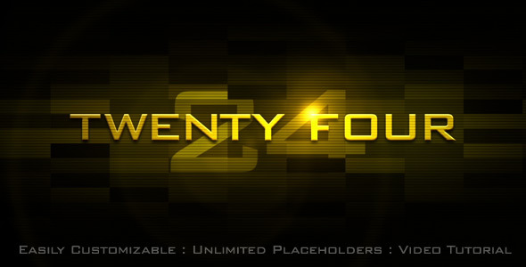 After Effects Project - VideoHive Twenty Four 932510 After Effects Project - VideoHive Twenty Four 932510