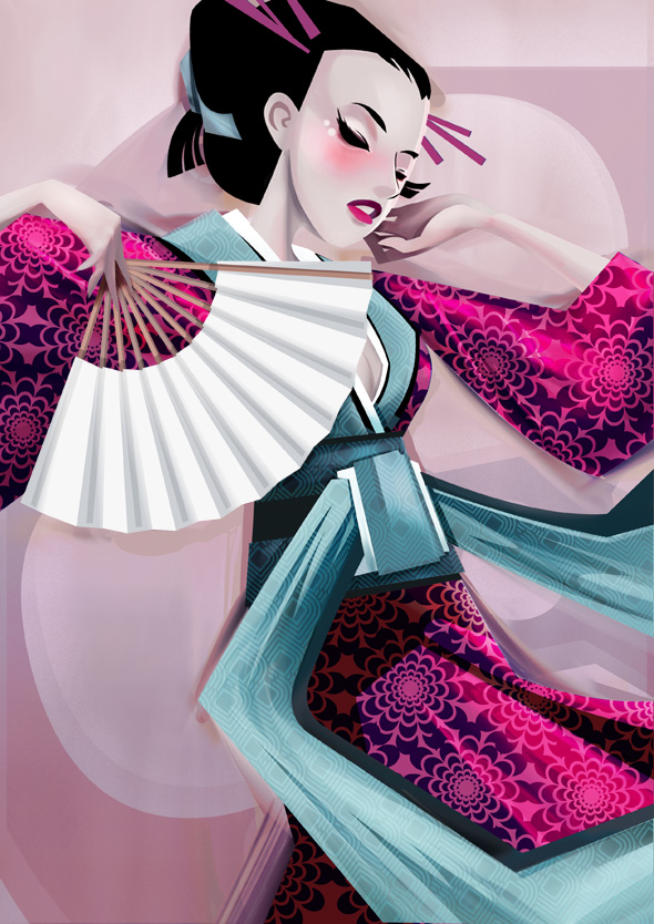 TutsPlus How to Draw a Kimono Dancer with Illustrator Flash & Painter 118613 TutsPlus How to Draw a Kimono Dancer with Illustrator Flash & Painter 118613