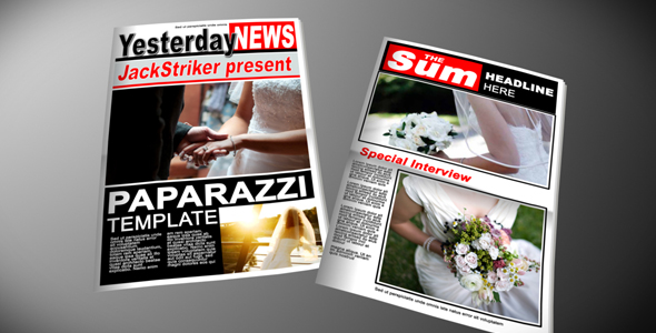 After Effects Project - VideoHive Paparazzi Tabloid Newspaper 118929 After Effects Project - VideoHive Paparazzi Tabloid Newspaper 118929