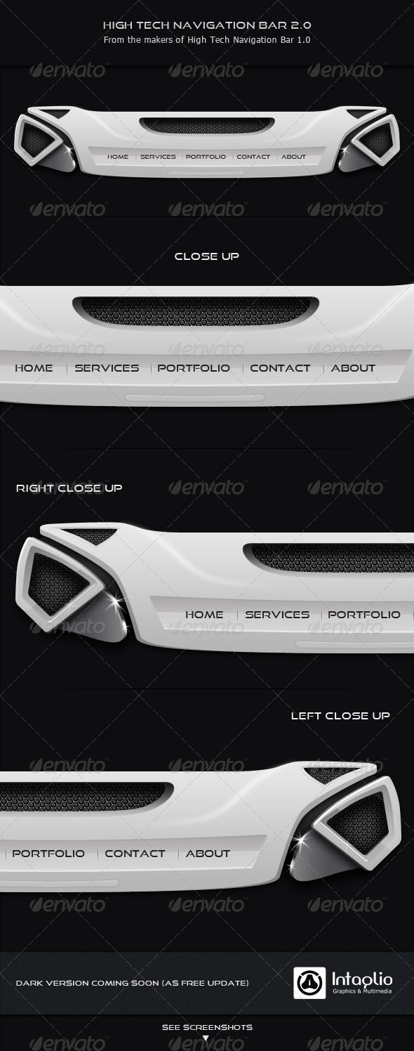 GraphicRiver High-Tech Navigation Bar 2.0 946318 GraphicRiver High-Tech Navigation Bar 2.0 946318