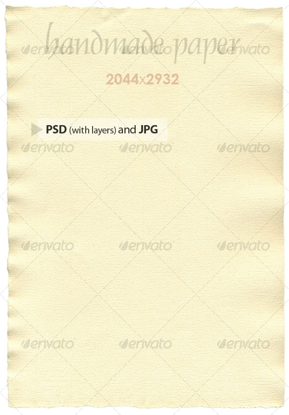 GraphicRiver Handmade Paper 39325 GraphicRiver Handmade Paper 39325