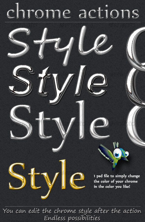 GraphicRiver Ultra Chrome Look Actions 120986 GraphicRiver Ultra Chrome Look Actions 120986