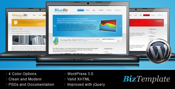 ThemeForest Biz Template Business Wordpress Theme 68188 ThemeForest Biz Template Business Wordpress Theme 68188