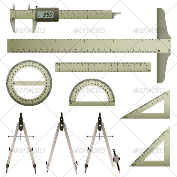 GraphicRiver Mathematic Measurement Instrument Set Vector 122731 GraphicRiver Mathematic Measurement Instrument Set Vector 122731