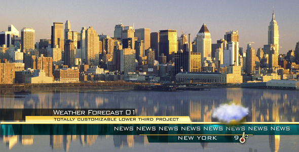 After Effects Project - VideoHive WEATHER FORECAST 01 lower third 122985 After Effects Project - VideoHive WEATHER FORECAST 01 lower third 122985