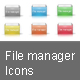 File manager icons File manager icons - GraphicRiver Item for Sale