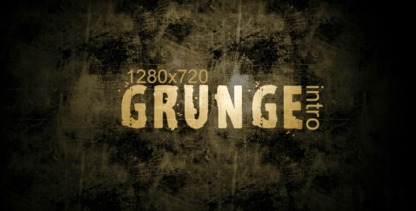 After Effects Project - VideoHive grunge intro 123230 After Effects Project - VideoHive grunge intro 123230