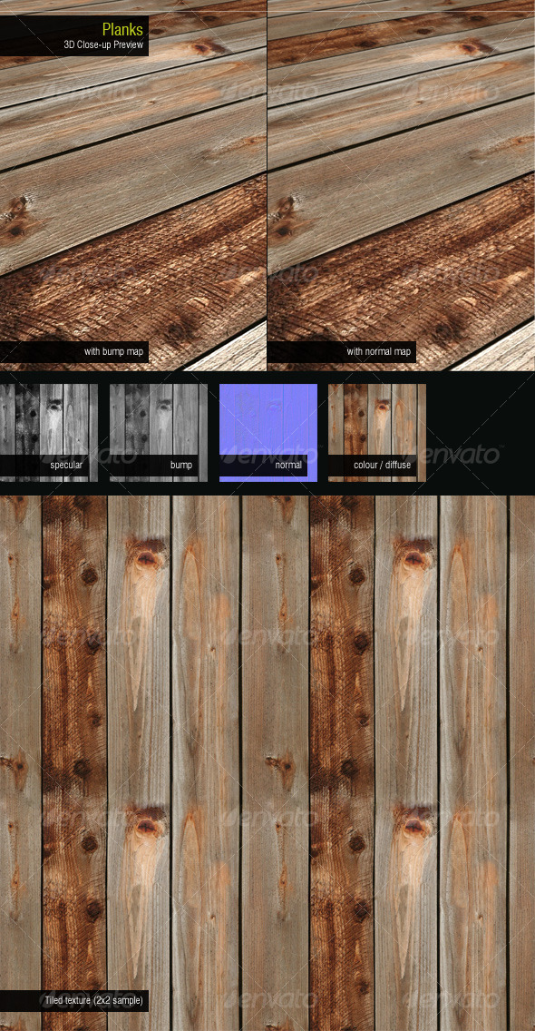 3DOcean Planks 126488 3DOcean Planks 126488