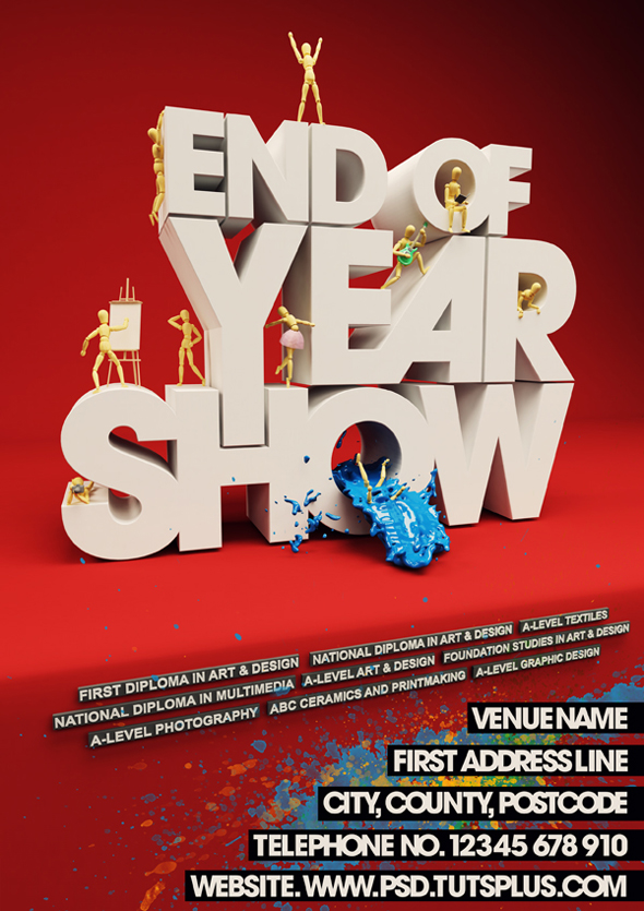 TutsPlus Create an Event Poster with C4D and Photoshop 127063 TutsPlus Create an Event Poster with C4D and Photoshop 127063