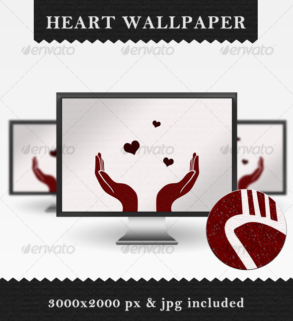 GraphicRiver Heart Wallpaper 127568 GraphicRiver Heart Wallpaper 127568