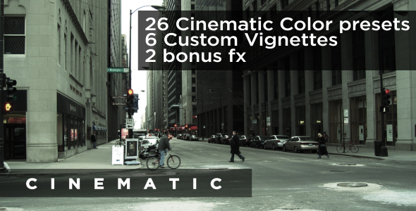 After Effects Project - VideoHive Easy Cinematic Color & FX Preset Pack 128378 After Effects Project - VideoHive Easy Cinematic Color & FX Preset Pack 128378