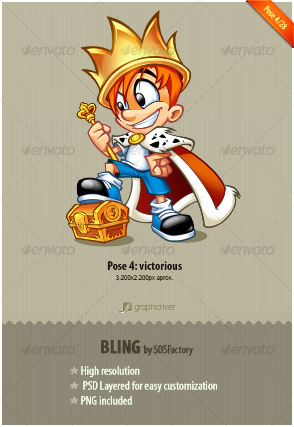 GraphicRiver Bling Series 4 28 Victorious 128627 GraphicRiver Bling Series 4 28 Victorious 128627