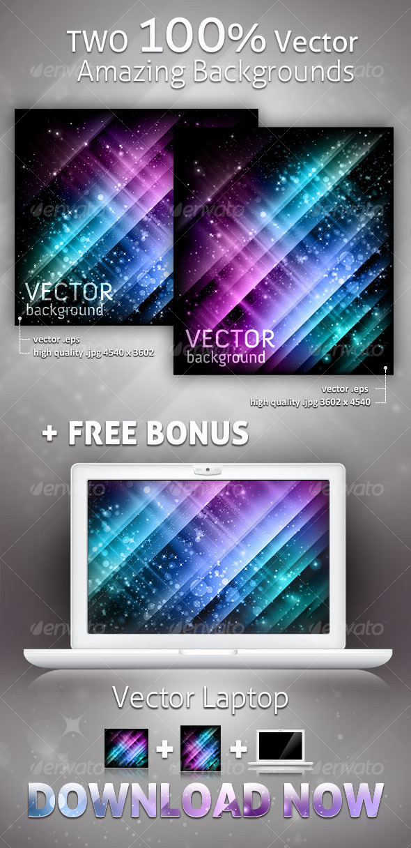 GraphicRiver Abstract backgrounds and laptop vector 129829 GraphicRiver Abstract backgrounds and laptop vector 129829