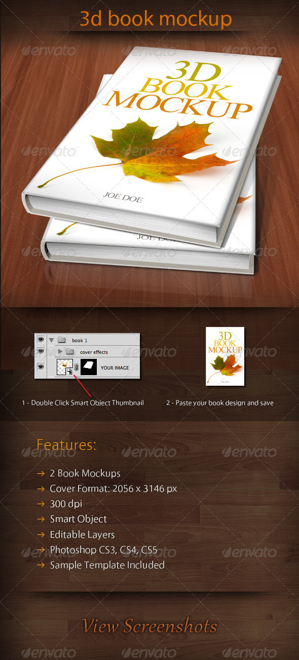 Graphic River 3D Book Mockup 01 Graphics - Product Mock-Ups 1047833 Graphic River 3D Book Mockup 01 Graphics - Product Mock-Ups 1047833