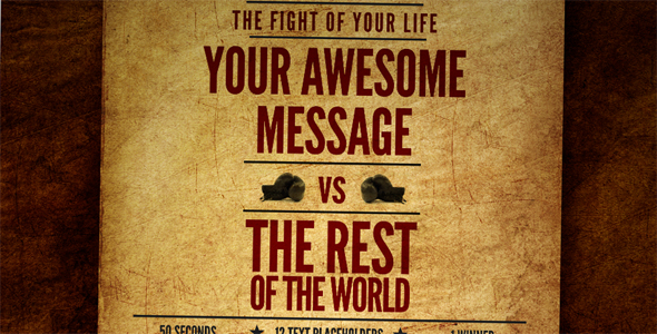 After Effects Project - VideoHive Fight Night 131585 After Effects Project - VideoHive Fight Night 131585