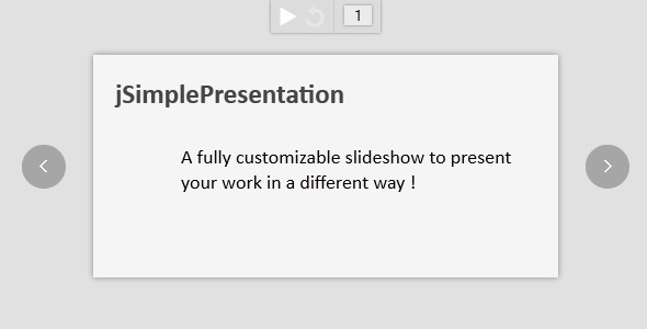 CodeCanyon jSimplePresentation 1055194 CodeCanyon jSimplePresentation 1055194