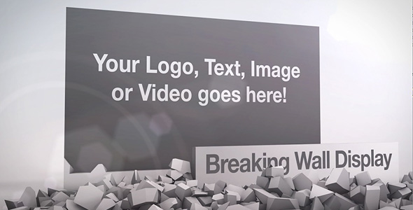 After Effects Project - VideoHive Breaking Wall Display 134360 After Effects Project - VideoHive Breaking Wall Display 134360