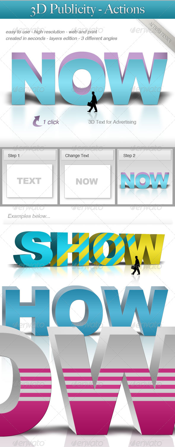GraphicRiver 3D for Publicity 135451 GraphicRiver 3D for Publicity 135451