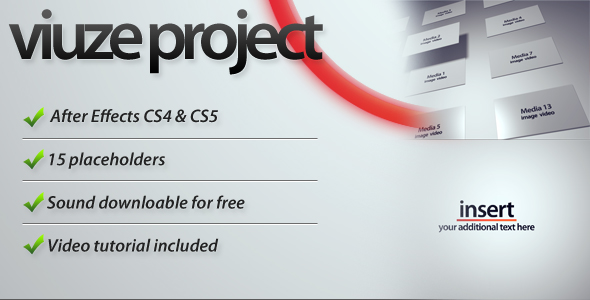 After Effects Project - VideoHive Viuze 138894 After Effects Project - VideoHive Viuze 138894