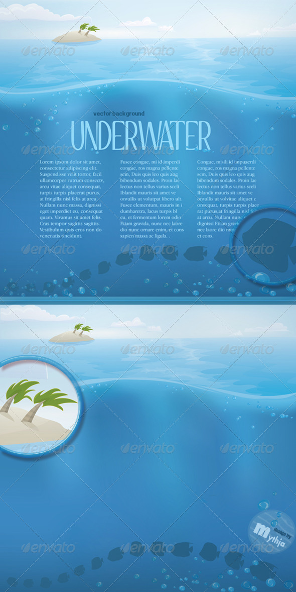 GraphicRiver Vector Summer Landscape 1125259 GraphicRiver Vector Summer Landscape 1125259