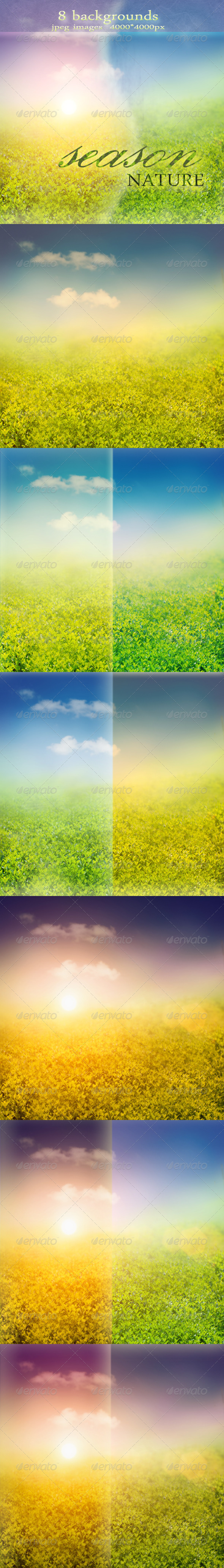 GraphicRiver Nature Backgrounds with Spring or Summer Landscape 1130297 GraphicRiver Nature Backgrounds with Spring or Summer Landscape 1130297