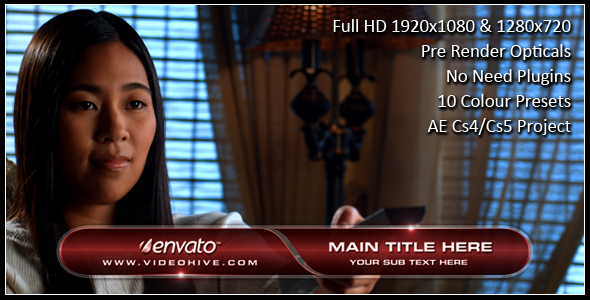 After Effects Project - VideoHive Lower Third Round 142206 After Effects Project - VideoHive Lower Third Round 142206
