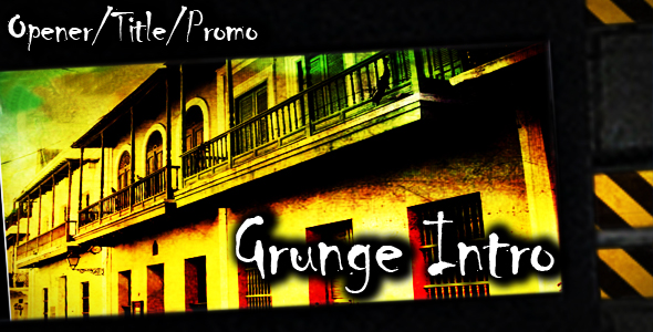 After Effects Project - VideoHive Grunge Intro 142047 After Effects Project - VideoHive Grunge Intro 142047