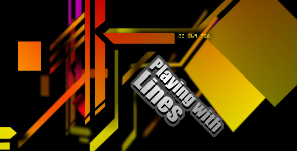 After Effects Project - VideoHive Playing with Lines 144069 After Effects Project - VideoHive Playing with Lines 144069