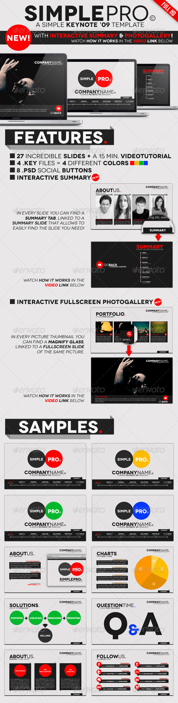 GraphicRiver Simple Pro Keynote Interactive Template 1165656 GraphicRiver Simple Pro Keynote Interactive Template 1165656