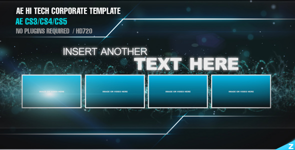 After Effects Project - VideoHive AE CS3 Hi Tech Corporate Template 59823 After Effects Project - VideoHive AE CS3 Hi Tech Corporate Template 59823