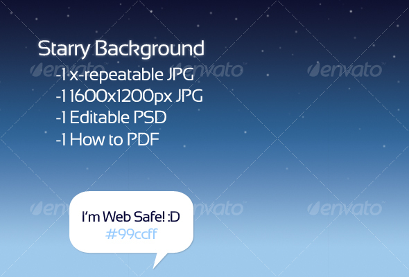 GraphicRiver Starry Sky Background 50443 GraphicRiver Starry Sky Background 50443