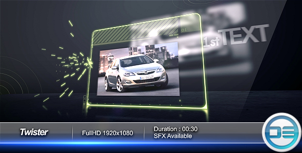 After Effects Project - VideoHive Twister 48569 After Effects Project - VideoHive Twister 48569