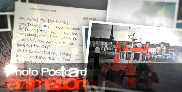 After Effects Project - VideoHive Photo Postcards 58425 After Effects Project - VideoHive Photo Postcards 58425