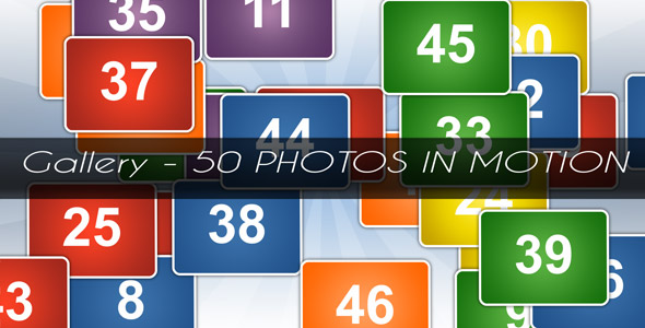 After Effects Project - VideoHive Gallery 50 photos in motion 64377 After Effects Project - VideoHive Gallery 50 photos in motion 64377