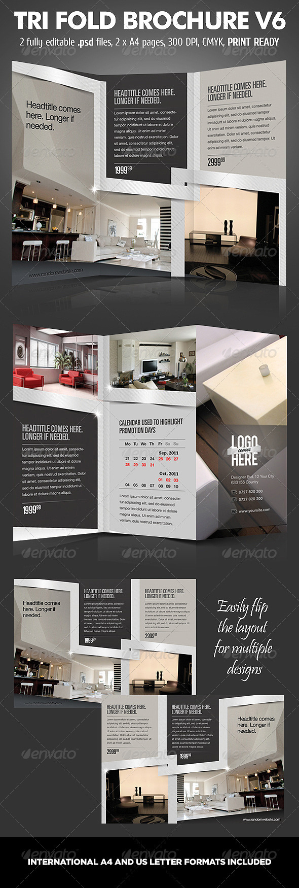 GraphicRiver TriFold Brochure V6 760186 GraphicRiver TriFold Brochure V6 760186