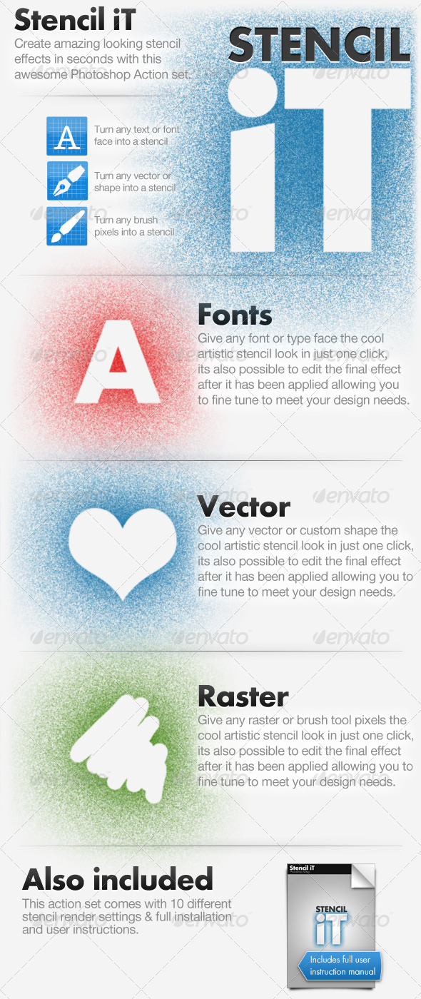 GraphicRiver Stencil iT Stencil Creating Photoshop Action Set 155675 GraphicRiver Stencil iT Stencil Creating Photoshop Action Set 155675