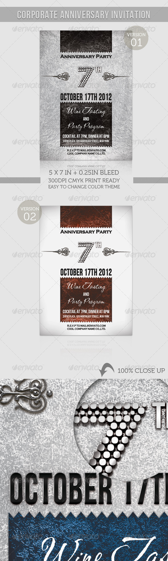 GraphicRiver Corporate Anniversary Invitation 1294625 GraphicRiver Corporate Anniversary Invitation 1294625
