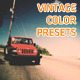 Vintage Film Color Presets Vintage Film Color Presets - VideoHive Item for Sale