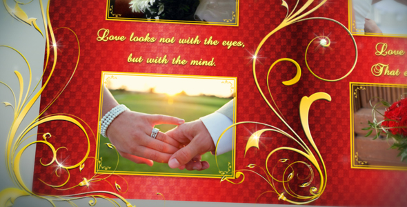 After Effects Project - VideoHive Wedding Album Gold Flourish 159024 After Effects Project - VideoHive Wedding Album Gold Flourish 159024