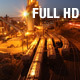 Freight Train Sunset Time Lapse Freight Train Sunset Time Lapse - VideoHive Item for Sale