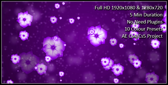 After Effects Project - VideoHive Flower Background 159847 After Effects Project - VideoHive Flower Background 159847