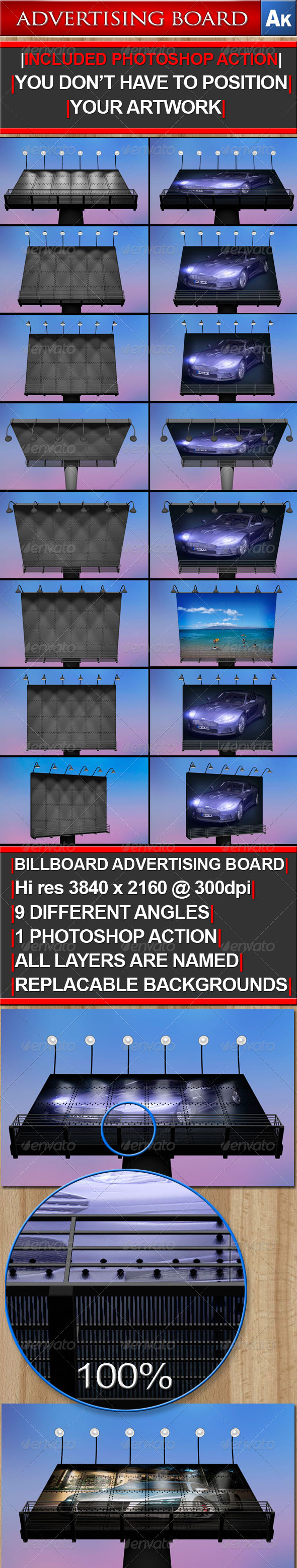 GraphicRiver Billboard Advertising Board 161669 GraphicRiver Billboard Advertising Board 161669