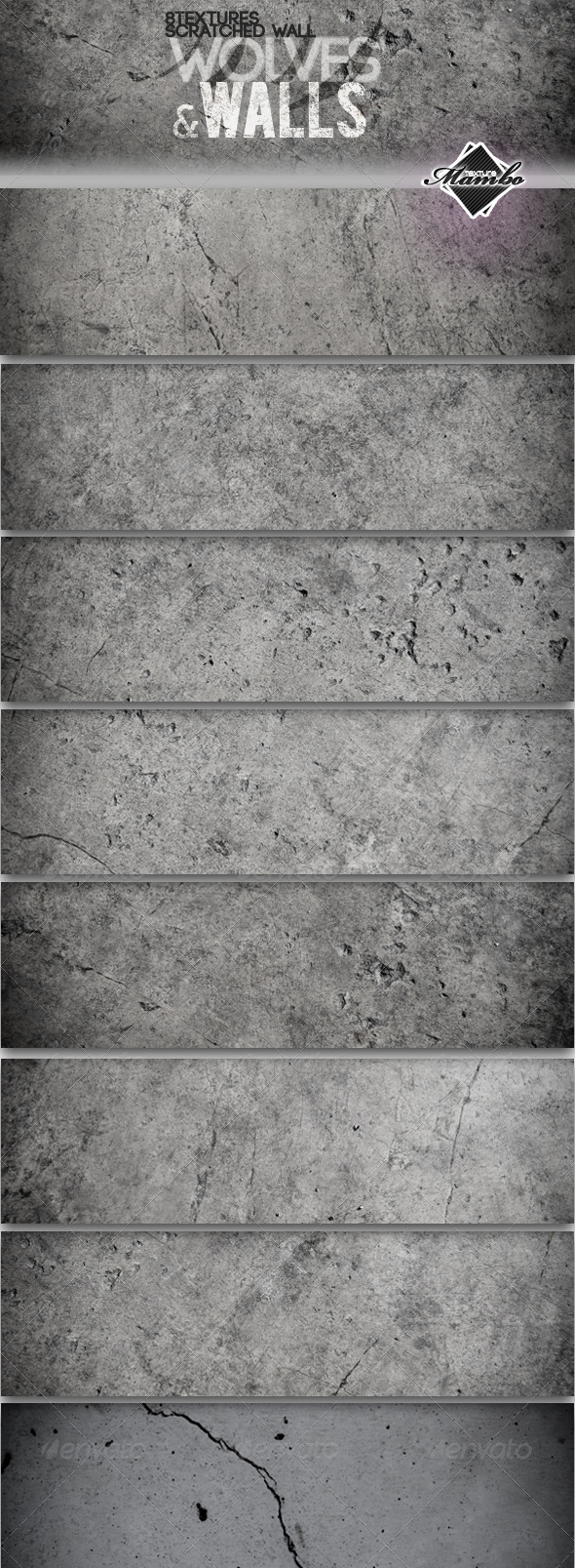 GraphicRiver Wolves & Walls Concrete wall textures 161673 GraphicRiver Wolves & Walls Concrete wall textures 161673