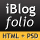iBlogfolio HTML + PSD iBlogfolio HTML + PSD - ThemeForest Item for Sale