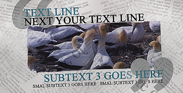 After Effects Project - VideoHive The Newspaper Project 163193 After Effects Project - VideoHive The Newspaper Project 163193