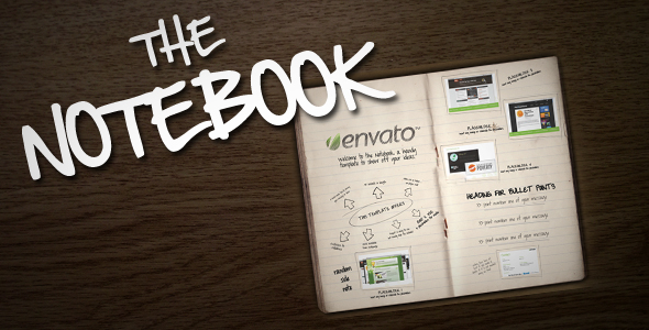 After Effects Project - VideoHive The Notebook 163340 After Effects Project - VideoHive The Notebook 163340