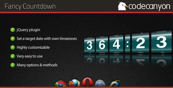 CodeCanyon Fancy Countdown jQuery plugin 163489 CodeCanyon Fancy Countdown jQuery plugin 163489